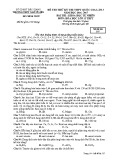 Đề thi thử THPT Quốc gia môn Hóa học năm 2017 lần 3 - THPT Ngô Sĩ Liên, Bắc Giang - Mã đề 357