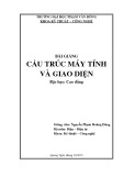 Bài giảng Cấu trúc máy tính và giao diện - ĐH Phạm Văn Đồng