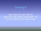 Bài giảng Tài chính quốc tế: Chương 8 - TS. Nguyễn Trọng Tài