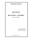 Bài giảng Đo lường cảm biến - ĐH Phạm Văn Đồng