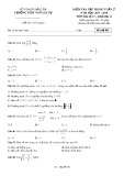 Đề kiểm tra tập trung tuần 27 môn Đại số lớp 11 năm 2017-2018 - THPT Ngô Gia Tự - Mã đề 001