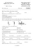 Đề kiểm tra tập trung tuần 33 môn Hóa học lớp 10 năm 2017-2018 - THPT Ngô Gia Tự - Mã đề 001