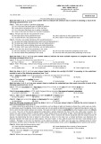 Đề kiểm tra chất lượng HK 2 môn tiếng Anh lớp 11 năm 2017-2018 - THPT Ngô Gia Tự - Mã đề 015