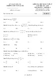 Đề kiểm tra tập trung tuần 27 môn Đại số lớp 11 năm 2017-2018 - THPT Ngô Gia Tự - Mã đề 019