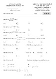 Đề kiểm tra tập trung tuần 27 môn Đại số lớp 11 năm 2017-2018 - THPT Ngô Gia Tự - Mã đề 008