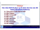 Bài giảng Các mẫu thiết kế hướng đối tượng: Chương 6 - TS. Nguyễn Văn Hiệp