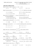Đề thi khảo sát chất lượng đầu năm lớp 11 năm học 2017-2018 môn Toán trường THPT Xuân Hòa