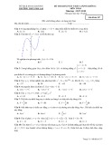 Đề thi khảo sát chất lượng đầu năm lớp 12 năm học 2017-2018 môn Toán trường THPT Phả Lai
