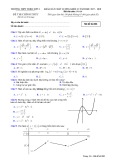 Đề thi khảo sát chất lượng đầu năm lớp 12 năm học 2017-2018 môn Toán trường THPT Triệu Sơn 1