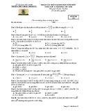 Đề thi khảo sát chất lượng đầu năm lớp 12 năm học 2017-2018 môn Toán trường THPT Thuận Thành 1