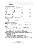 Đề thi học kì 2 lớp 6 môn Toán năm 2017-2018 có đáp án - Trường THCS Phú Đa