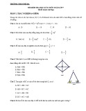 Đề thi học kì 2 lớp 7 môn Toán năm 2017-2018 có đáp án - Trường THCS Phú Đa