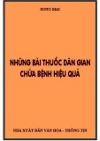  bài thuốc dân gian chữa bệnh hiệu quả