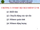 Bài giảng Vật lý đại cương A: Chương 3 - Lê Văn Dũng