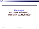 Bài giảng Quản trị chiến lược: Chương 4 - TS. Trương Quang Dũng
