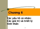 Bài giảng Đạo đức kinh doanh và văn hoá doanh nghiệp trong hội nhập quốc tế: Chương 6 - TS. Phạm Văn Tài