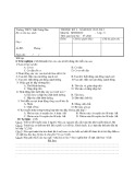 Đề thi HK 1 môn Sinh học lớp 8 năm 2012 - THCS Trần Hưng Đạo