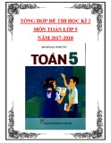 Tổng hợp đề thi học kì 2 môn Toán lớp 5 năm 2017-2018