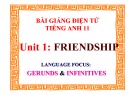 Bài giảng Tiếng Anh 11 - Bài 1: Friendship