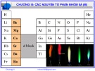 Bài giảng Hóa vô cơ A: Chương 3 - Nguyễn Văn Hòa