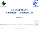 Bài giảng Hệ điều hành: Chương 6.2 - ĐH Công nghệ thông tin