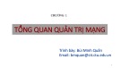 Bài giảng Quản trị mạng: Chương 1 - Bùi Minh Quân