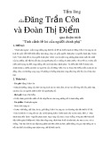 Tấm lòng của Đặng Trần Côn và Đoàn Thị Điểm qua đoạn trích Tình cảnh lẻ loi của người chinh phụ