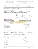 Đề thi thử THPTQG lần 3 năm học 2017-2018 môn Toán - Sở GD&ĐT Hà Tĩnhh - Mã đề 103