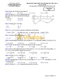 Đề thi thử THPTQG lần 7 năm học 2017-2018 môn Toán - Sở GD&ĐT Hà Nội - Mã đề 123