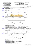 Đề thi thử THPTQG lần 1 năm 2018 môn Toán - Sở GD&ĐT Quảng Bình - Mã đề 01