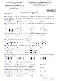 Đề kiểm tra chất lượng giữa HK 2 môn Toán lớp 10 năm 2016-2017 - THPT Nguyễn Văn Cừ - Mã đề 001