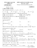 Đề thi HK 2 môn Toán lớp 11 năm 2018 - Sở GD&ĐT Quảng Nam - Mã đề 119