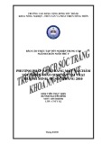 Báo cáo thực tập tốt nghiệp trung cấp ngành chăn nuôi thú y: Phương pháp ấp nở bằng máy và chăm sóc đàn gà sao sinh sản tại trại Huỳnh Minh, TP. Sóc Trăng 2010