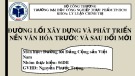 Bài thuyết trình: Đường lối xây dựng và phát triển nền văn hóa trước và sau đổi mới
