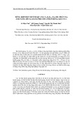 Tổng hợp bột huỳnh quang Y3Al5O1: Eu (iii) phát xạ ánh sáng đỏ xa bằng phương pháp đồng kết tủa