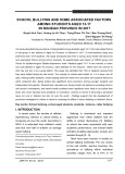 School bullying and some associated factors among students aged 13-17 in Nghe An province in 2017