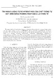 Tính năng lượng tự do Hydrat hoá của chất tương tự Axit amin bằng phương pháp động lực phân tử