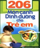  206 món canh dinh dưỡng cho trẻ em: phần 1