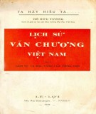  lịch sử văn chương việt nam - tập 1: lịch sử và đặc tánh của tiếng việt