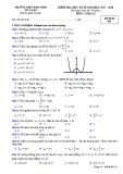 Đề kiểm tra HK 2 Toán lớp 12 năm 2017-2018 - THPT Hàm Nghi, Hà Tĩnh