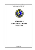 Bài giảng Công nghệ Oracle