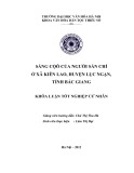 Tóm tắt Khóa luận tốt nghiệp khoa Văn hóa dân tộc thiểu số: Sắng Cộô của người Sán Chí ở xã Kiên Lao, huyện Lục Ngạn, tỉnh Bắc Giang