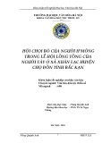 Tóm tắt Khóa luận tốt nghiệp khoa Văn hóa dân tộc thiểu số: Hội Chọi bò trong lễ hội Lồng Tồng ở xã Xuân Lạc, huyện Chợ Đồn, tỉnh Bắc Kạn