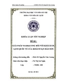 Tóm tắt Khoá luận tốt nghiệp khoa Văn hóa du lịch: Giải pháp Marketing đối với khách du lịch quốc tế của khách sạn Bảo Sơn