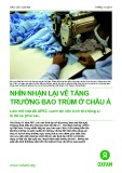 Báo cáo OXFAM: Nhìn nhận lại về tăng trưởng bao trùm Châu Á: Làm thế nào để APEC vươn tới nền kinh tế không ai bị bỏ lại phía sau