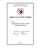 Tóm tắt Khóa luận tốt nghiệp khoa Xuất bản - Phát hành: Thị trường lịch bloc năm 2014 trên địa bàn Hà Nội