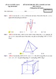 Đề thi thử ĐH môn Toán lần 1 năm 2017-2018 - Sở GD&ĐT Bắc Giang