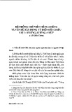 Hệ thống chữ viết tiếng Stiêng và vấn đề xây dựng từ điển đối chiếu Việt - Stiêng, Stiêng - Việt