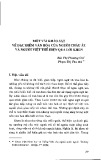 Một vài khảo sát về đặc điểm văn hóa của người Châu Âu và người Việt thể hiện qua lời khen