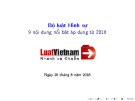 Bộ luật hình sự: 9 nội dung áp dụng từ 2018